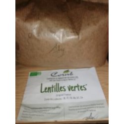 Lentilles vertes Bio - 1 KG